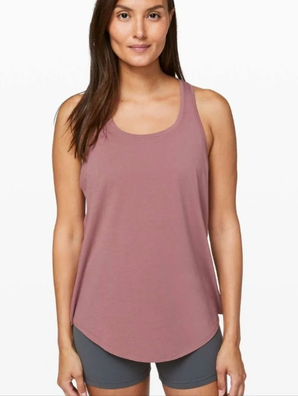 Lululemon Love Tank Color Red Dust
